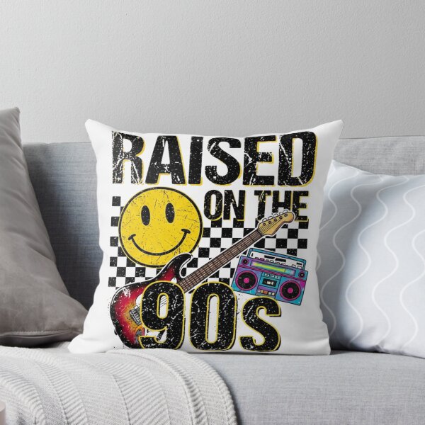 Item preview, Raised on the 90s | Retro Nostalgia Gifts for Old School Lovers designed and sold by BrokenLabel.