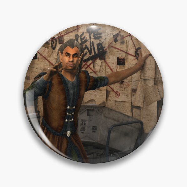 Item preview, Glarthir Conspiracy Board — Funny Oblivion Elder Scrolls meme designed and sold by DaedricMemes.