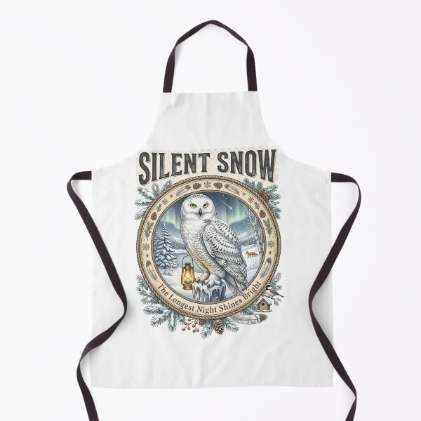 Item preview, Silent Snow Snowy Owl designed and sold by Roy & Tiffany.