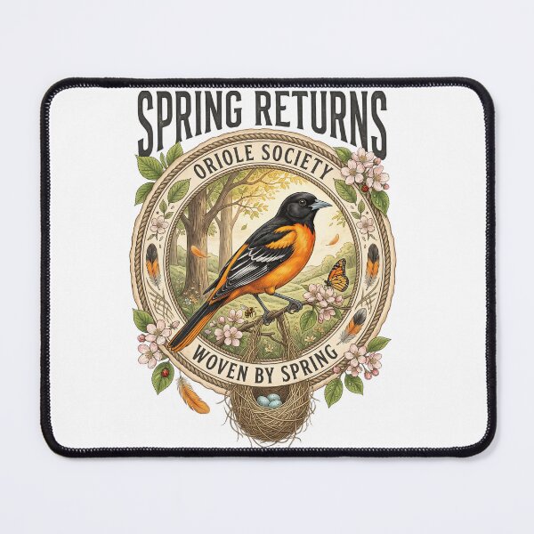 Item preview, Spring Returns Oriole designed and sold by Roy & Tiffany.