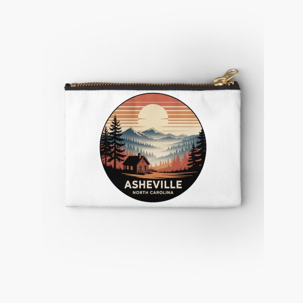 Item preview, Asheville North Carolina: Misty Cabin Mountain Sunset designed and sold by CircinusStore.