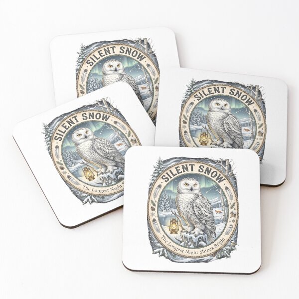 Item preview,  Silent Snow Snowy Owl designed and sold by Roy & Tiffany.