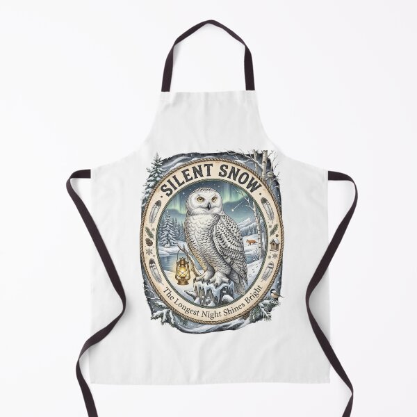Item preview, Silent Snow Snowy Owl designed and sold by Roy & Tiffany.