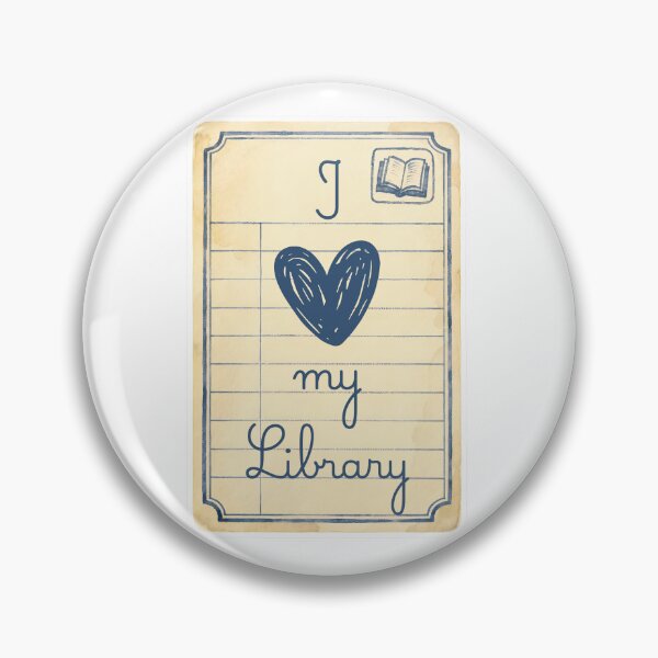 Item preview, I Love My Library Booklovers Design designed and sold by Stella Maris Designs.
