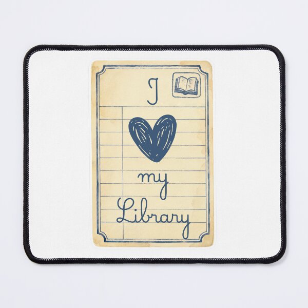 Item preview, I Love My Library Booklovers Design designed and sold by Stella Maris Designs.