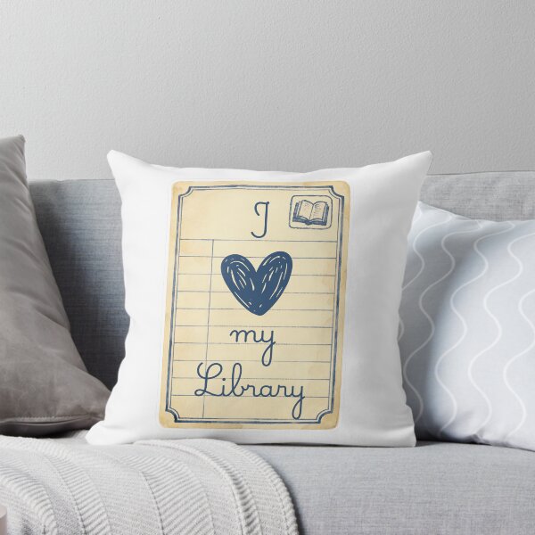 Item preview, I Love My Library Booklovers Design designed and sold by Stella Maris Designs.