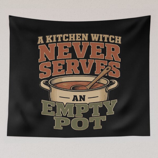 Item preview, Kitchen Witch Soup Witch Cozy Witch Gift designed and sold by AndreasMei.