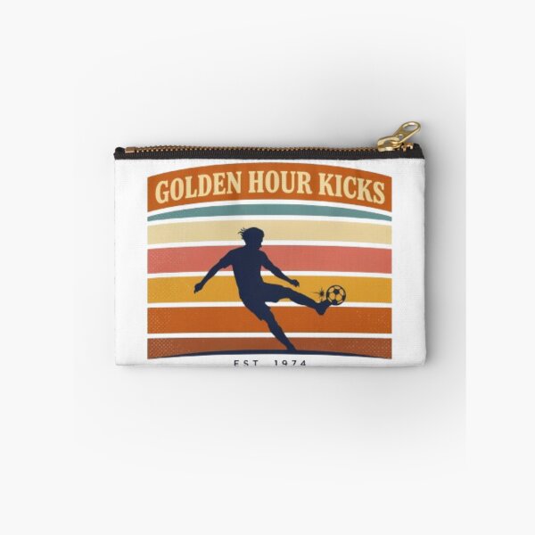 Item preview, Retro Soccer Player Silhouette Vintage Sunset Graphic designed and sold by TeeDesignMaster.