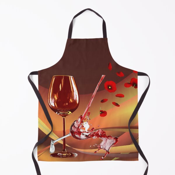 Item preview, Luxury Red Wine Glass with Teal Roses designed and sold by Black Signal.