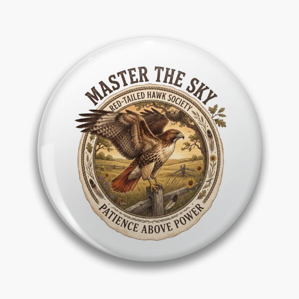 Item preview, Master Sky Red Tailed Hawk designed and sold by Roy & Tiffany.