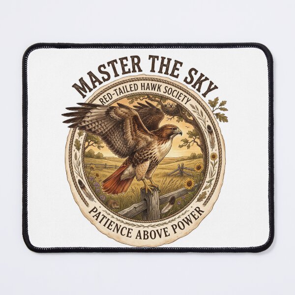 Item preview, Master Sky Red Tailed Hawk designed and sold by Roy & Tiffany.