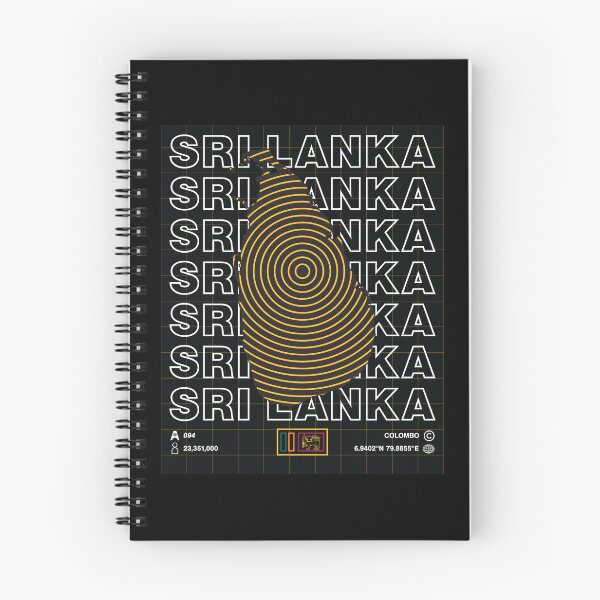 Item preview, Sri Lanka Minimal Map designed and sold by Atlas-Array.