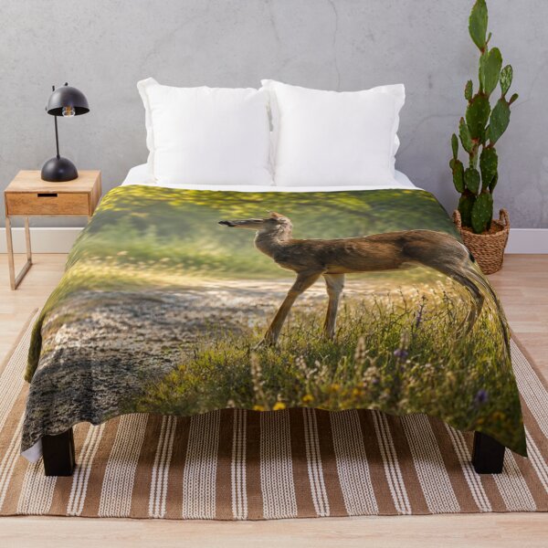 Item preview, Golden Hour Deer Crossing designed and sold by Kimberly Palmer.