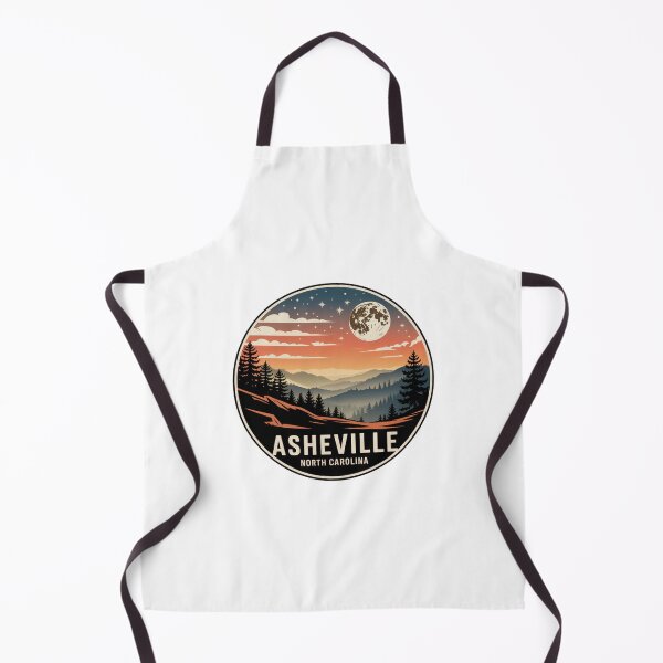 Item preview, Asheville North Carolina: Misty Mountain Nightscape designed and sold by CircinusStore.
