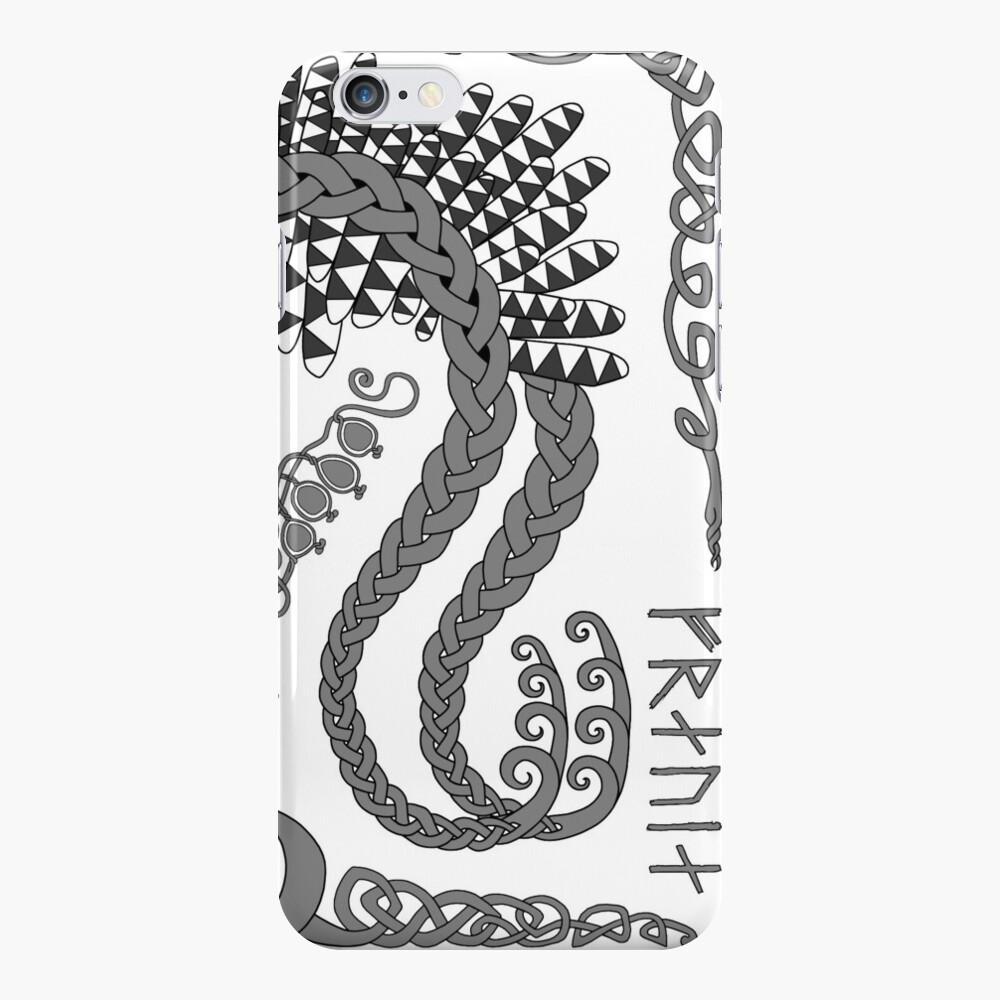 Freyja - Grey iPhone Case