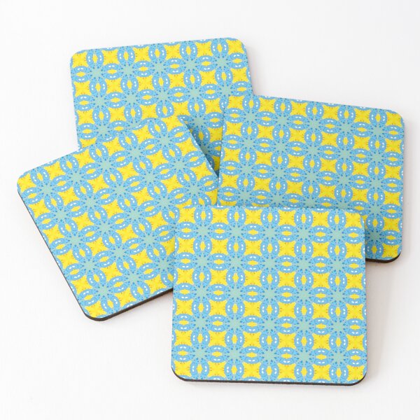 Item preview, blue pillow pattern designed and sold by mikhaadnanz.