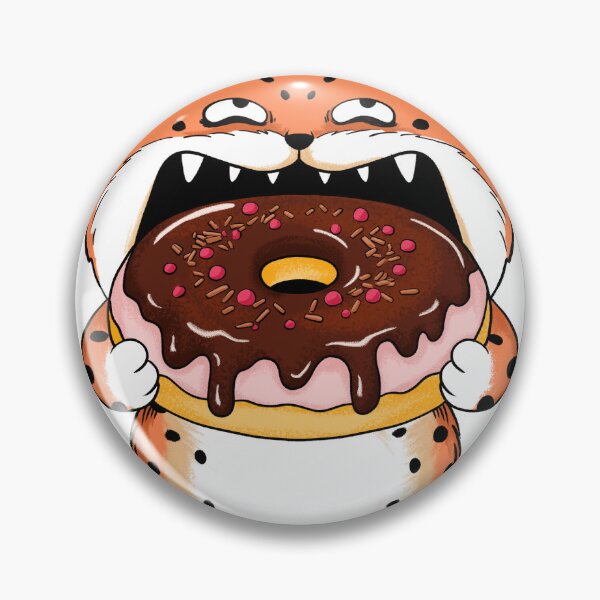 Item preview, Funny Diet Leopard with Donut designed and sold by Moody Critters.