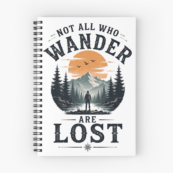 Item preview, Not all who wander are lost designed and sold by thewandswant.
