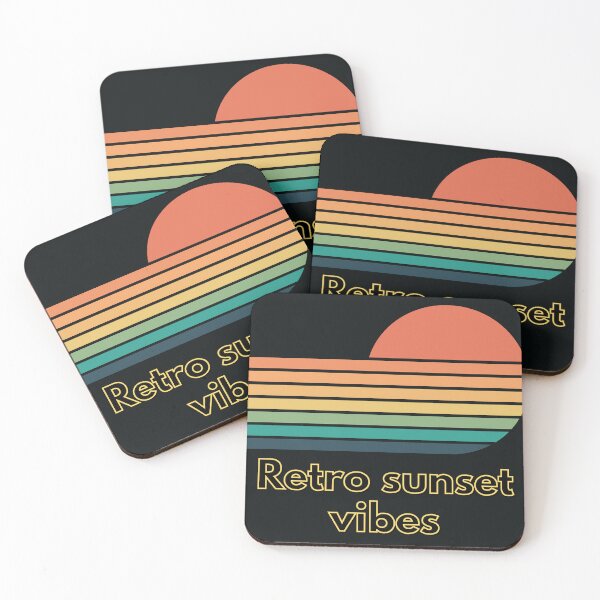 Item preview, Retro sunset vintage asethtic design  designed and sold by Krishnacre8.