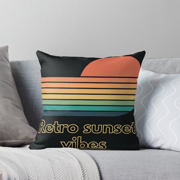 Item preview, Retro sunset vintage asethtic design  designed and sold by Krishnacre8.