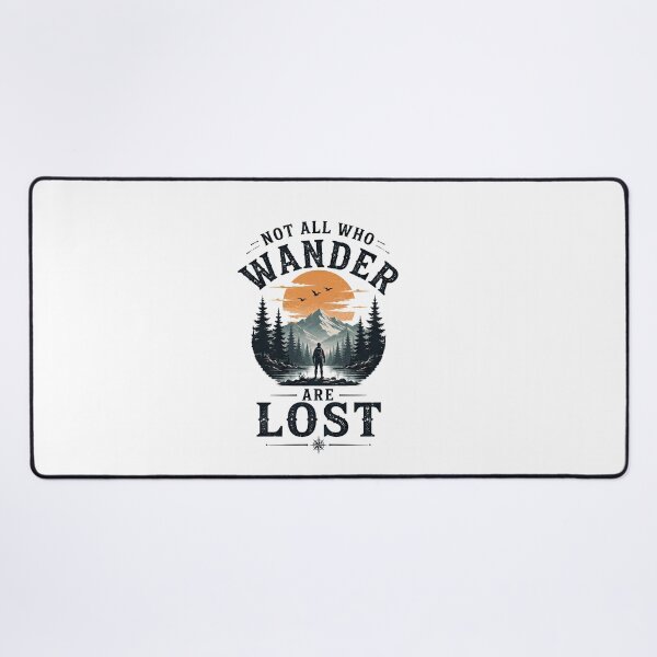 Item preview, Not all who wander are lost designed and sold by thewandswant.