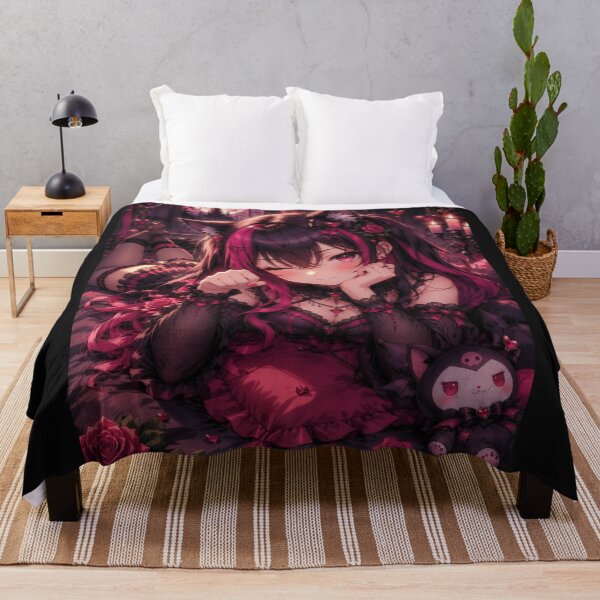 Item preview, Meow Come Closer – Dark Rose Neko Girl Gothic Aesthetic designed and sold by Revyra Design .