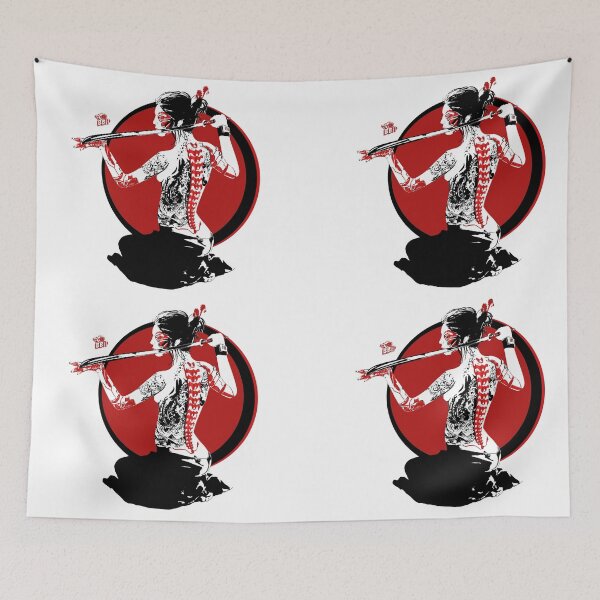 Item preview, Kyomi the samurai designed and sold by bluebanderhait.