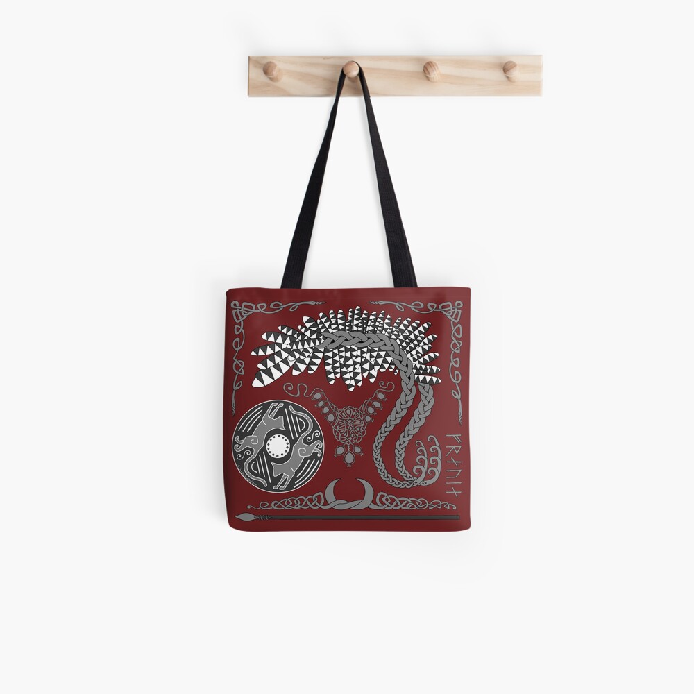 Freyja - Grey Tote Bag