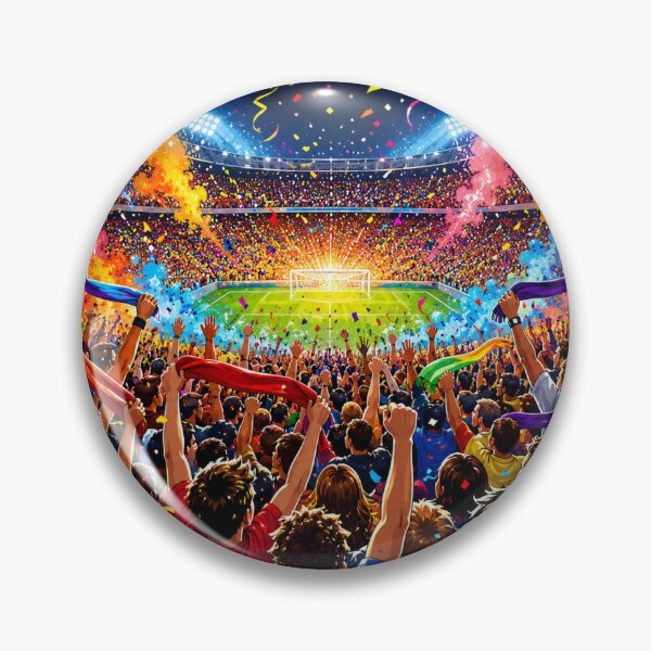 Item preview, Soccer Fans Celebration Sticker designed and sold by Arts121.
