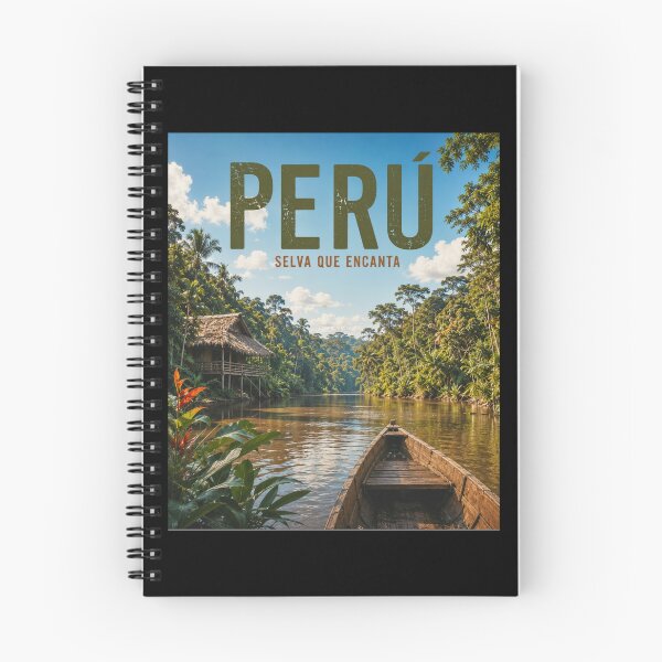 Item preview, Peru Amazon Rainforest travel poster  designed and sold by Tienda-Vane.