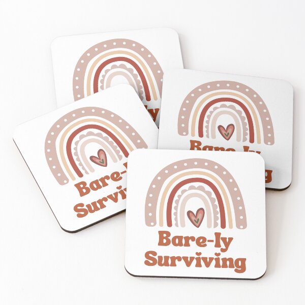 Item preview, Boho Rainbow Bare-ly Surviving designed and sold by lsawareness.