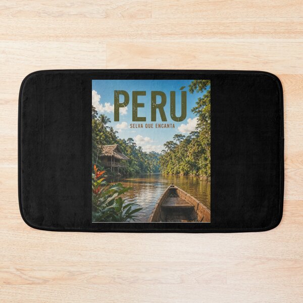 Artikelvorschau, Peru Amazonas-Regenwald Reiseplakat entworfen und verkauft von Tienda-Vane.