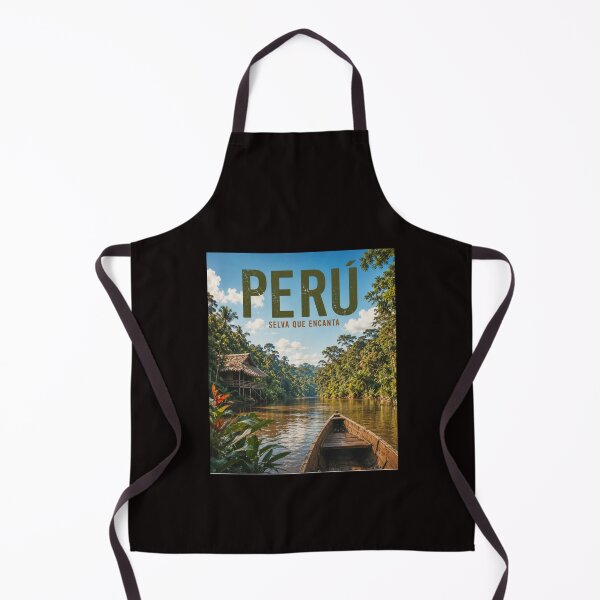 Item preview, Peru Amazon Rainforest travel poster  designed and sold by Tienda-Vane.