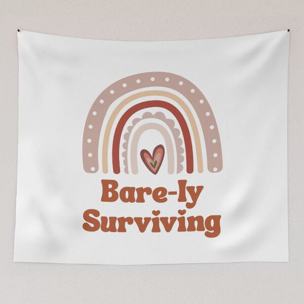 Item preview, Boho Rainbow Bare-ly Surviving designed and sold by lsawareness.