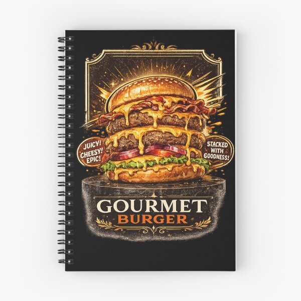 Artikelvorschau, Gourmet-Burger: Luxus-Exzellenz-Stacked-Cheeseburger Premium entworfen und verkauft von irfanshikh.