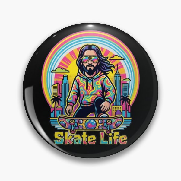 Item preview, Jesus Skateboarding - Funny Christian Skateboarding Humor Sarcastic Jesus Skating Longboard designed and sold by Sloyar.