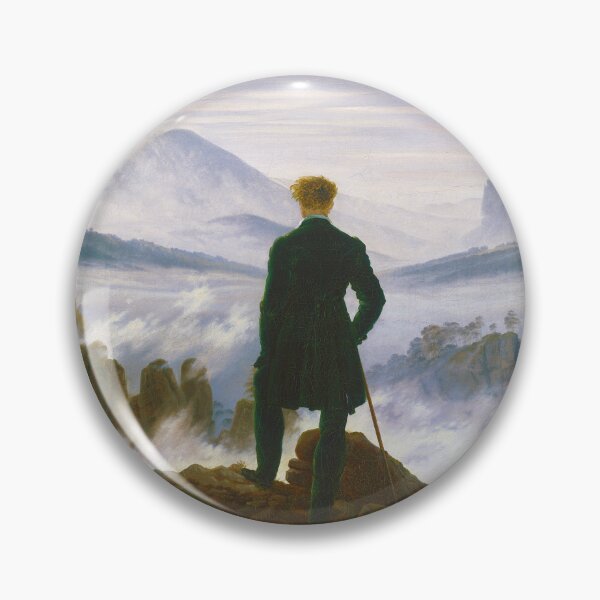 Item preview, Wanderer Above the Sea of Fog Caspar David Friedrich designed and sold by VenusArt7.