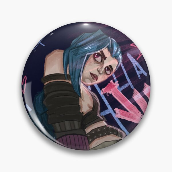 Item preview, Jinx LOL arcane designed and sold by luxyxart.