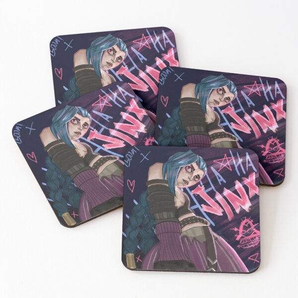 Item preview, Jinx LOL arcane designed and sold by luxyxart.