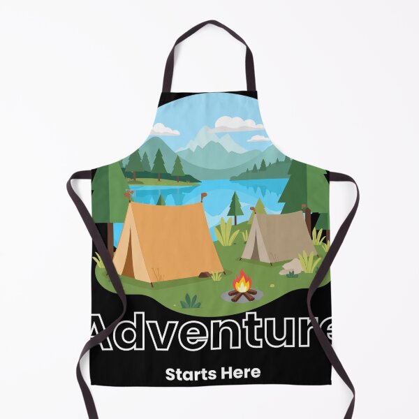 Item preview, Adventure starts here travel typography  designed and sold by Krishnacre8.