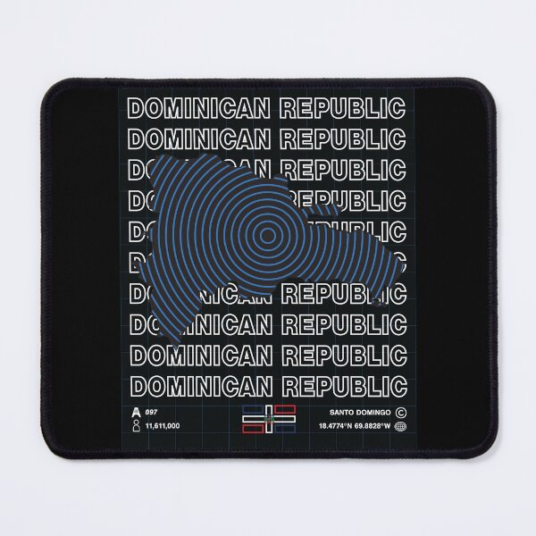 Item preview, Dominican Republic Minimal Map designed and sold by Atlas-Array.