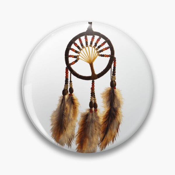 Item preview, Rustic Tree of Life Dreamcatcher with Natural Feathers designed and sold by Kimberly Palmer.