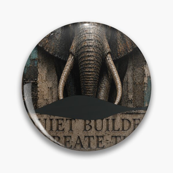 Item preview, Deep Work Engineer Geometric Elephant Stone Relief Home Office Wall Art Poster designed and sold by SavannaStrikes.