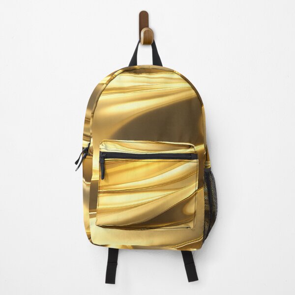 Item preview, Luxury Gold Liquid Wave Abstract Silk Pattern designed and sold by Aimaniia666.