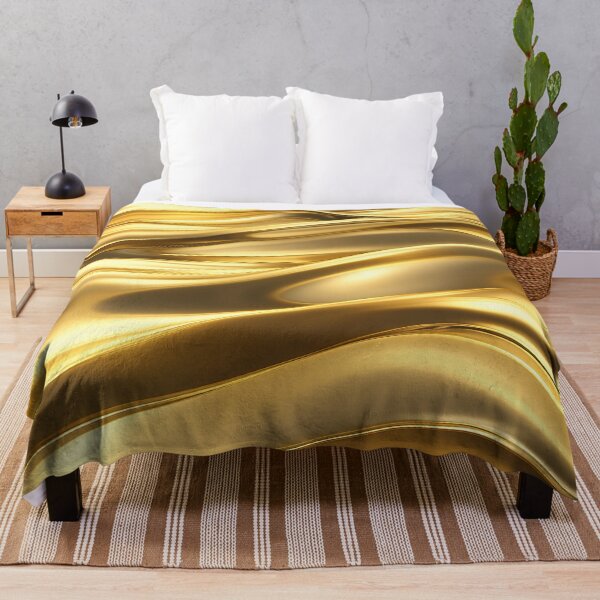 Item preview, Luxury Gold Liquid Wave Abstract Silk Pattern designed and sold by Aimaniia666.