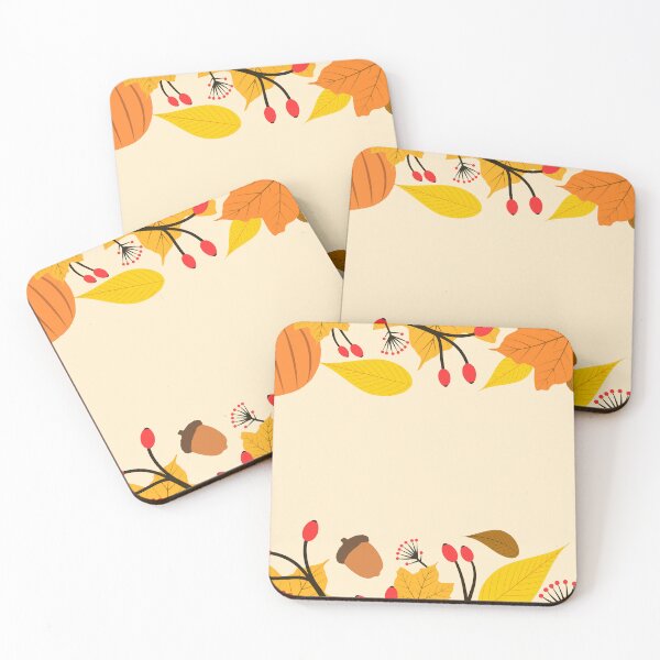 Item preview, Autumn Pattern in Yellow and Orange Colors designed and sold by GraffiTimi.