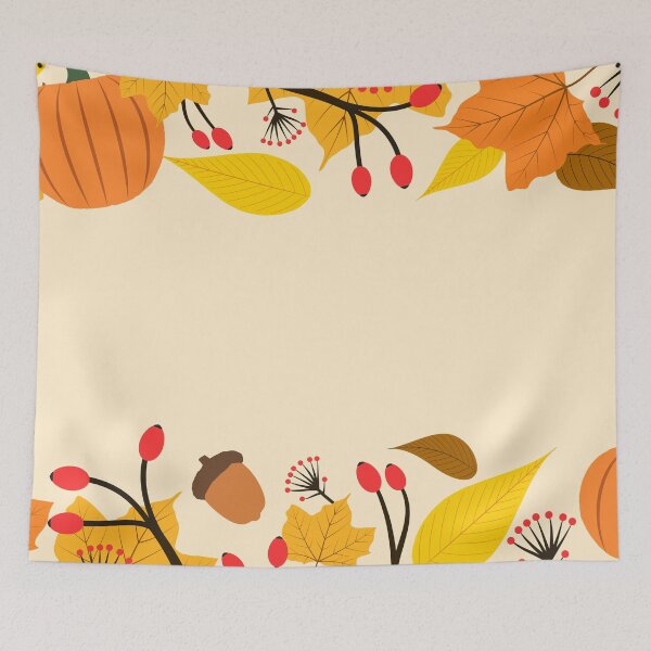 Item preview, Autumn Pattern in Yellow and Orange Colors designed and sold by GraffiTimi.