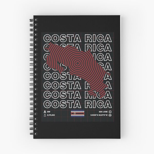 Item preview, Costa Rica Minimal Map designed and sold by Atlas-Array.