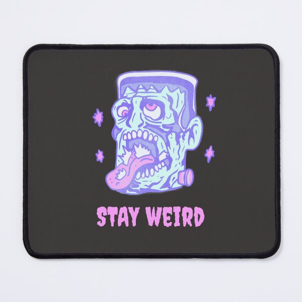 Item preview, Funny Frankenstein Stay Weird Classic Horror Illustration designed and sold by beboplab.