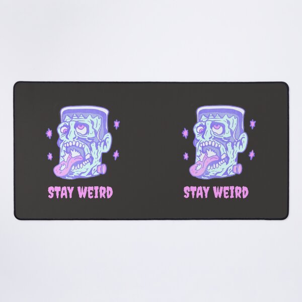 Item preview, Funny Frankenstein Stay Weird Classic Horror Illustration designed and sold by beboplab.